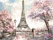 Набор для выкладки алмазной мозаикой Романтика Парижа