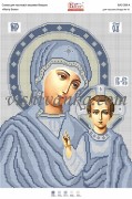 Схема для вышивки бисером на атласе Матір Божа
