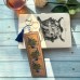 Набор для вышивки нитками на крафтовом картоне Wonderland Crafts Закладка - Черника WLZ-006