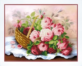 Набор для вышивки бисером Корзина цветов  Чарiвна мить  Б-753 - 1 053.00грн.