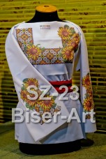 Заготовка для вышивки бисером Сорочка женская Biser-Art Сорочка жіноча SZ-23 (льон)