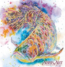 Схема вышивки бисером на холсте Рыбка удачи Абрис Арт АС-555