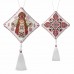 Набор для вышивки нитками на искуссвенной коже Wonderland Crafts Этно-подвеска - Мотанка FLHL-115 Волшебная страна FLHL-115