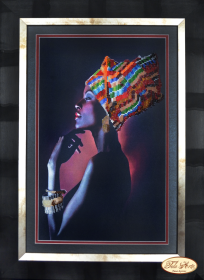 Набор для вышивки бисером Африканка Tela Artis (Тэла Артис) НГ-178 - 525.00грн.