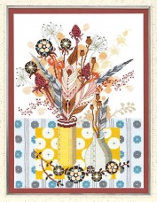 Набор для вышивания крестом Зимний букет Cristal Art ВТ-176