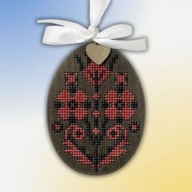 Набор для вышивки нитками на деревянной основе Wonderland Crafts Писанка. Кировоградская область FLW-101