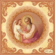 Схема вышивки бисером на атласе Святой Апостол и Евангелист Матвей
