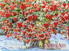 Набор для вышивки бисером Дерево любви Абрис Арт АВ-607