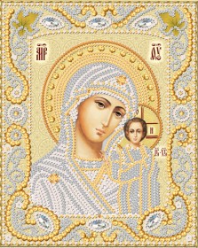 Схема вишивки бісером на атласі Марічка Вінчальная пара. Богородиця Казанська РІК-5015 Марiчка (Маричка) РИК-5015 - 55.00грн.