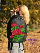 Рюкзак для вышивки бисером Розы Юма Модель 3 №29