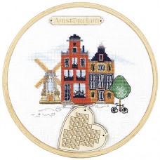 Набор для вышивки крестом Амстердам Чарiвна мить (Чаривна мить) М-305