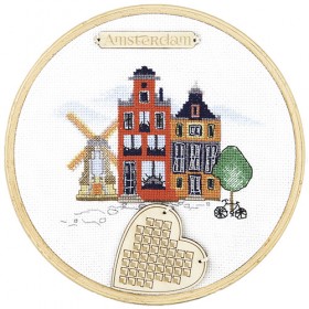 Набор для вышивки крестом Амстердам Чарiвна мить  М-305 - 519.00грн.