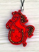 Набор для изготовления новогодней игрушки Butterfly Кінь червоний М327 Набор для изготовления новогодней игрушки Butterfly Кінь червоний М327