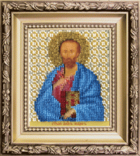Набор для вышивки бисером Икона святой апостол Марк Чарiвна мить (Чаривна мить) Б-1220
