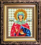 Набор для вышивки бисером Икона святая праведная Иоанна (Жанна, Яна)