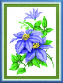 Схемы для вышивания бисером на авторской канве Цветы Чарiвна мить  СБ-1037 - 86.00грн.
