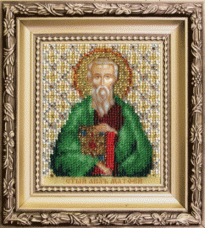 Набор для вышивки бисером Икона святой апостол Матфей Чарiвна мить (Чаривна мить) Б-1218