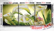 Схема для вышивки бисером Триптих Кали Biser-Art ТМ2