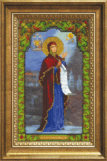 Набор для вышивки бисером Икона Божьей Матери Боголюбивая Чарiвна мить (Чаривна мить) Б-1225