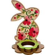 Набор для вышивки бисером по дереву Кролик