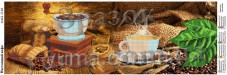Схема вышивки бисером на атласе Панно Настоящий кофе Юма ЮМА-П-63