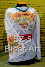 Заготовка для вышивки бисером Сорочка женская Biser-Art Сорочка жіноча SZ-5 (льон)