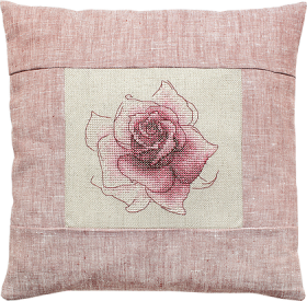 Набор подушки для вышивки крестом Роза