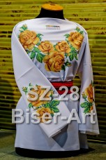 Заготовка для вышивки бисером Сорочка женская Biser-Art Сорочка жіноча SZ-28 (льон)