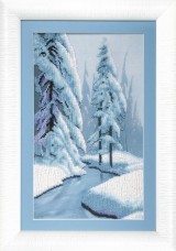 Набор для вышивки бисером Зимняя сказка Чарiвна мить (Чаривна мить) Б-749