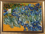 Набор для вышивки бисером Полевые ирисы по мотивам картины Ван Гога