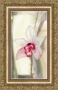 Набор для частичной вышивки крестом Розовая орхидея