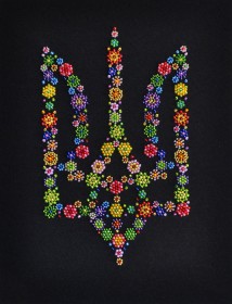 Набор для вышивки бисером Символ Украины