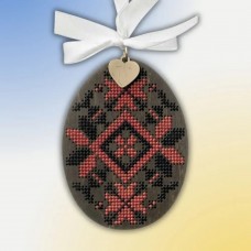 Набор для вышивки нитками на деревянной основе Wonderland Crafts Писанка. Волынская область FLW-104 Волшебная страна FLW-104