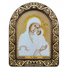 Набор для вышивки икон в рамке-киоте Св. Анна с младенцем Марией