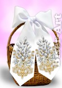 Бант пасхальный для вышивки бисером Бисер Арт В24242