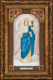 Набор для вышивки бисером Икона святого Архангела Гаврила Чарiвна мить (Чаривна мить) Б-1237 - 5 148.00грн.