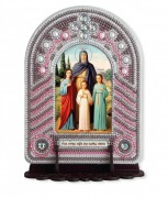 Набор для вышивки иконы с рамкой-киотом Св. Вера, Надежда, Любовь и мать их Софья