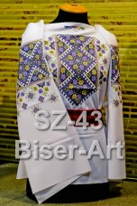 Заготовка для вышивки бисером Сорочка женская Biser-Art Сорочка жіноча SZ-43 (льон)