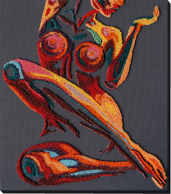 Набір вишивки бісером Абрис Арт Енергія жіночності АВ-959 Набір вишивки бісером Абрис Арт Енергія жіночності АВ-959