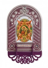 Набір для вишивання ікони з рамкою-киотом Богородиця Неопалима Купина
