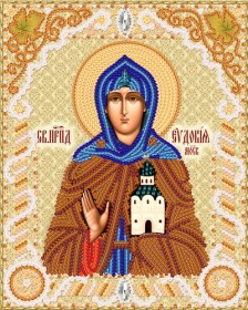 Схема вышивки бисером на атласе Маричка Св. Прп. Евдокия (Ефросинья) РИК-5519 Марiчка (Маричка) РИК-5519 - 55.00грн.