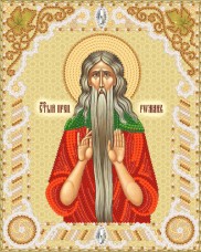Схема вишивки бісером на атласі Марічка Св. Прп Роман Антіохійський РІК-5454