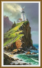 Набор для вышивки крестиком Нова Слобода Маяк СР6287 Новая Слобода (Нова слобода) СР6287