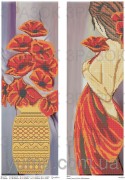 Схема вышивки бисером на атласе Панно Мечты 