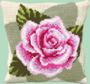 Набор для вышивки подушки крестиком Роза