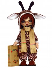 Набор для шитья куклы Премудрый Жираф Zoosapiens К1088Z
