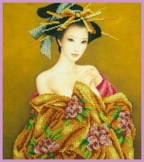 Набор для вышивки бисером Нежность Азии Картины бисером Р-322