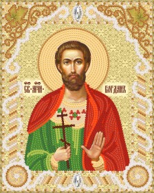 Схема вишивки бісером на атласі Марічка Св. Мч. Феодот (Богдан) РІК-5401 Марiчка (Маричка) РИК-5410 - 55.00грн.