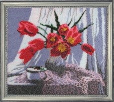 Набор для вышивки бисером Ваза с тюльпанами Баттерфляй (Butterfly) 286Б