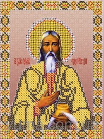 Схема вышивки бисером на габардине Св. Павел